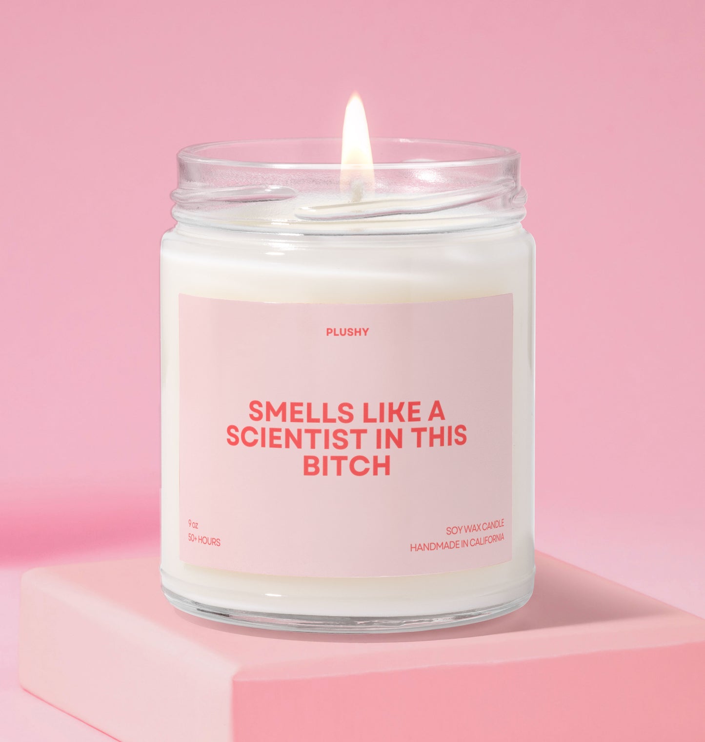Smells Like a Scientist in This Bitch Professions Candle
