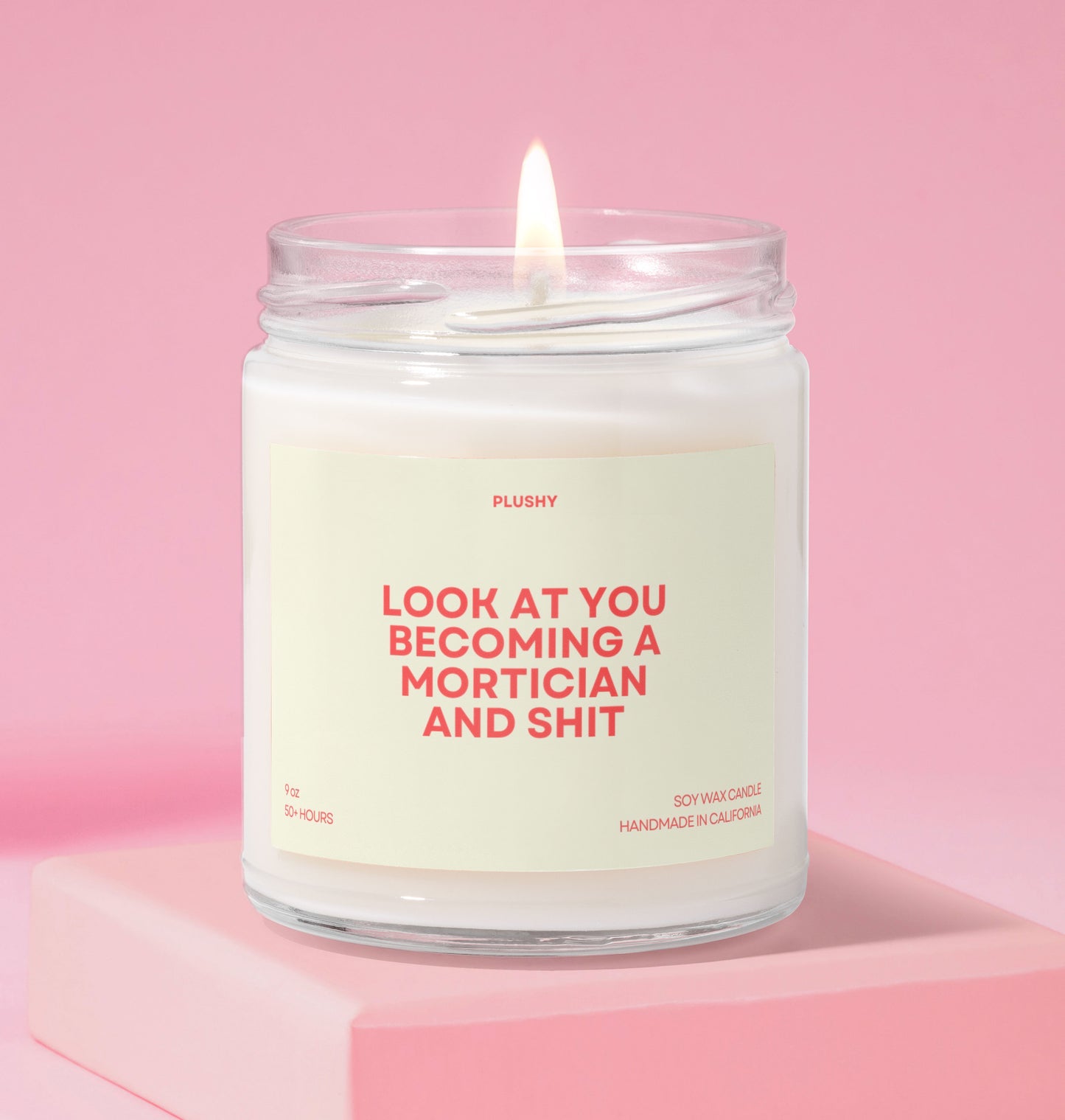 Look at You Becoming a Mortician and Shit Professions Candle
