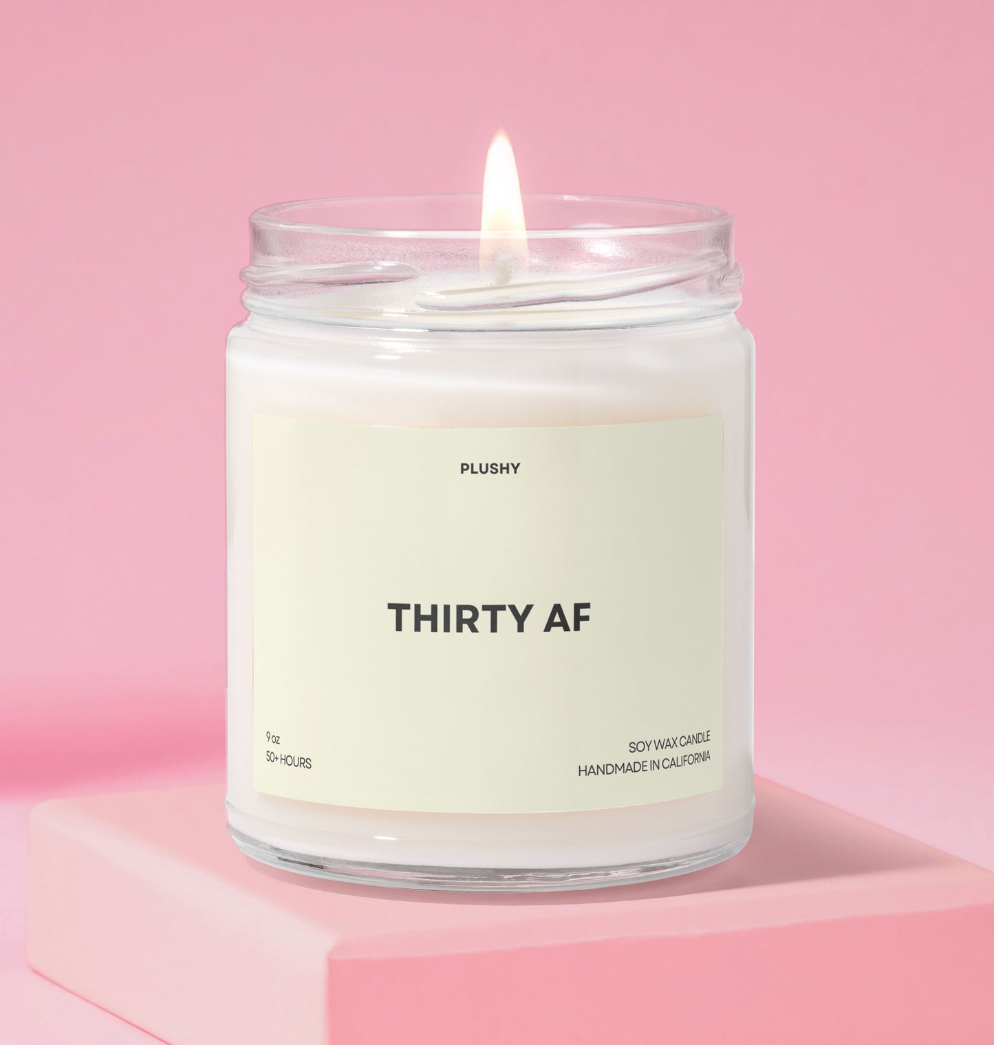 Thirty AF Birthday Candle