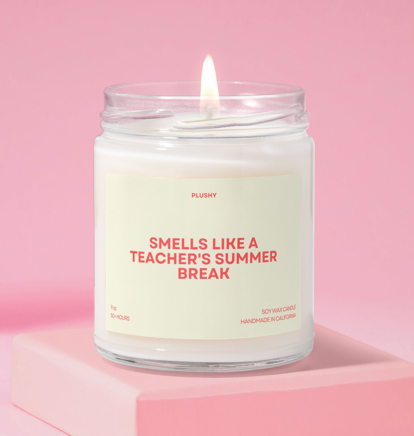 Smells Like a Teacher's Summer Break Professions Candle